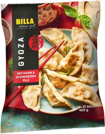 Billa Billa gyoza mit huhn & schwarzem pilz Angebot