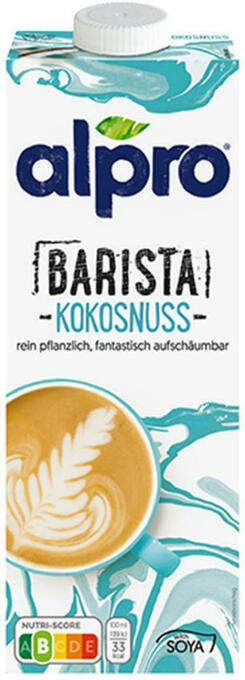 Billa Alpro barista kokosnuss drink Angebot