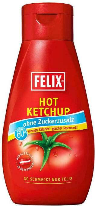 Billa Felix hot ketchup ohne zuckerzusatz Angebot
