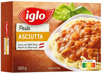 Billa Iglo pasta asciutta Angebot