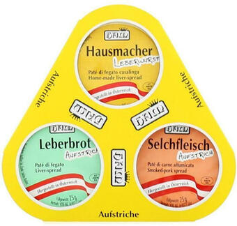 Billa Ham aufstriche kombipackung Angebot