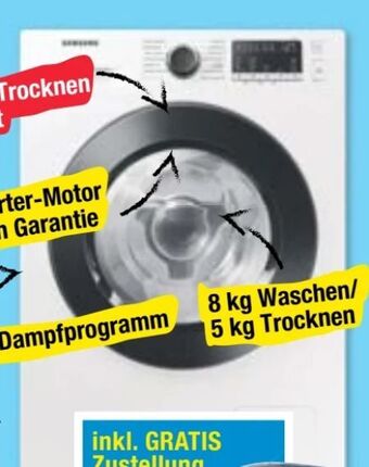 Maximarkt Waschtrockner wd80t4049ce Angebot
