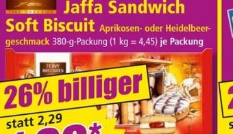 Norma Jaffa sandwich soft biscuit Angebot