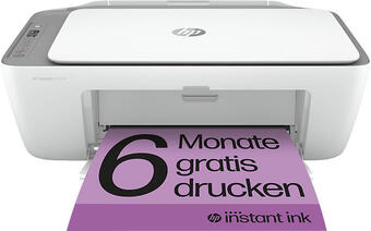 Media Markt Hp multifunktionsdrucker deskjet 2721e weiß inkl. 6 probemonate instant ink Angebot