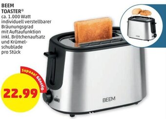 PENNY BEEM TOASTER* ca. 1.000 Watt Angebot