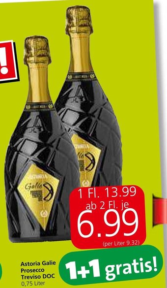 Spar Astoria Galie Prosecco Treviso DOC 0,75 Liter Angebot
