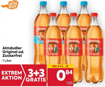 Billa Almdudler Original od. Zuckerfrei 1 Liter Angebot