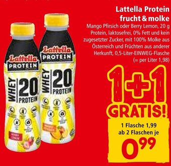 Interspar Lattella Protein frucht & molke Angebot