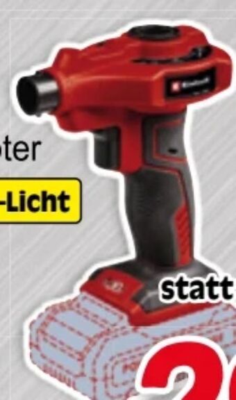 Zgonc Akku-luftpumpe ce-ap 18 li solo Angebot