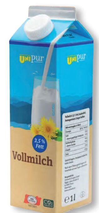 Unimarkt Vollmilch Angebot