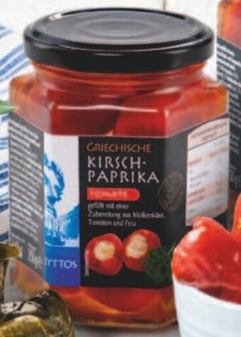 Hofer LYTTOS GRIECHISCHE KIRSCH-PAPRIKA GEFÜLLT 250 g Angebot