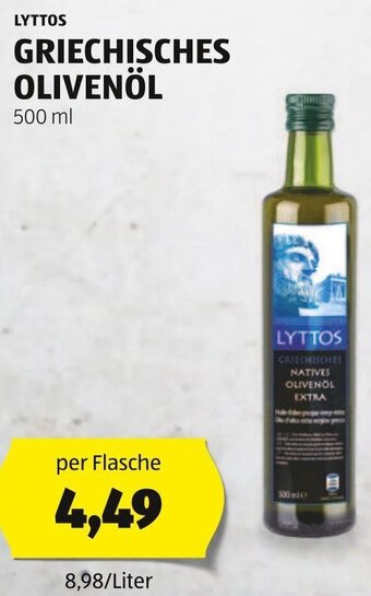 Hofer LYTTOS GRIECHISCHES OLIVENÖL 500 ml Angebot