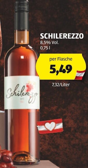 Hofer SCHILEREZZO 8,5% Vol. 0,75 L Angebot