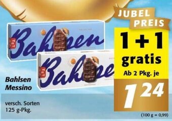Nah&Frisch Bahlsen Messino versch. Sorten 125 g-Pkg. Angebot