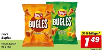 Nah&Frisch Lay's Bugles versch. Sorten 95 g-Pkg. Angebot