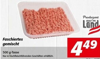 Nah&Frisch Faschiertes gemischt 500 g-Tasse Angebot