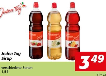 Strasser Markt Jeden Tag Sirup verschiedene Sorten 1 L Angebot