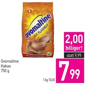 Sutterlüty Ovomaltine Kakao 750 g Angebot