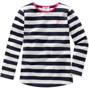 Ernsting's family Mädchen langarmshirt im ringel-look Angebot