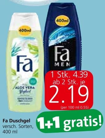 Spar Duschgel Angebot