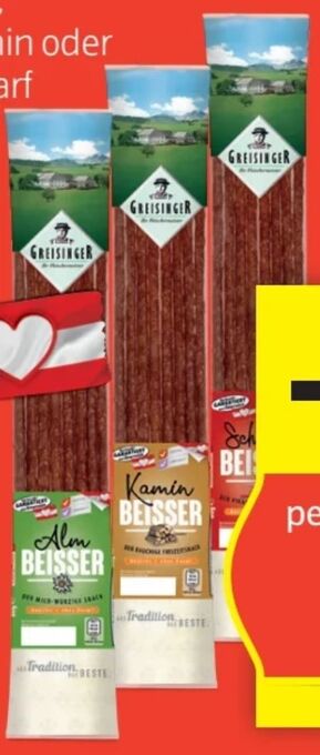 Hofer Alpenbeißer sticks Angebot
