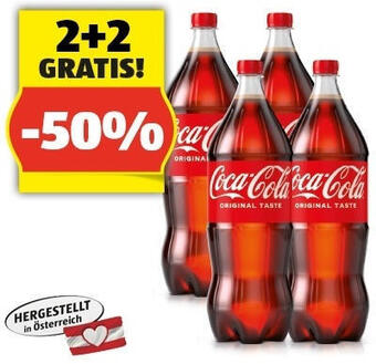 Hofer Coca cola limonaden, 2 l Angebot