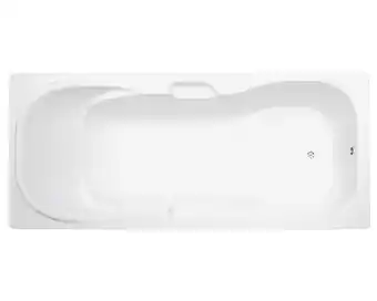 Hornbach Rechteckbadewanne sanotechnik fiji 409011 170x75 cm weiß Angebot