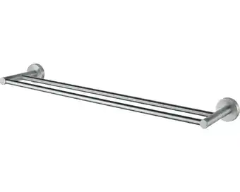 Hornbach Doppelhandtuchhalter haceka kosmos tec 2-arm 84,3 cm edelstahl matt Angebot