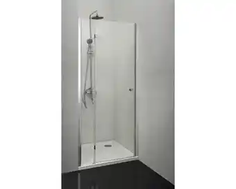 Hornbach Pendeltür für nische und seitenwand sanotechnik smartflex d12110l 1100x1950 mm anschlag links echtglas klar hell chromoptik Angebot