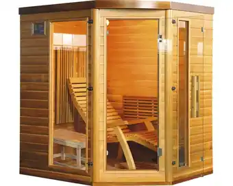 Hornbach Infrarotkabine sanotechnik optimal zeder 172x136x190 cm Angebot