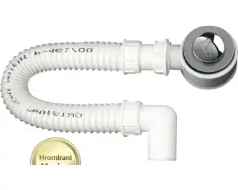 Hornbach Siphon für brausetassen sanotechnik 1 1/4x40 mm mit klick-klack ventil und felxiblem anschlussschlauch Angebot
