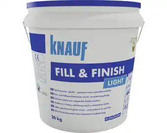 Hornbach Füll- und feinspachtelmasse knauf fill & finish light 20 kg Angebot