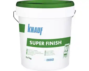 Hornbach Feinspachtelmasse knauf super finish weiß 5,4 kg verbrauchsfertig Angebot