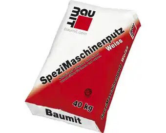 Hornbach Spezimaschinenputz weiss baumit 40 kg Angebot