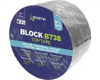 Hornbach Bostik block b738 top tape bitumenband aluminium 10 m x 7,5 cm Angebot