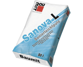 Hornbach Baumit sanova l sanierleichtputz 50 l Angebot