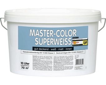 Hornbach Wandfarbe master color superweiß 10 l Angebot