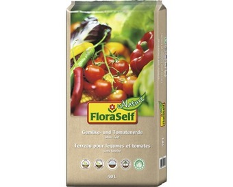 Hornbach Tomaten- & gemüseerde ohne torf floraself nature 40 l Angebot