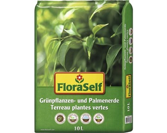 Hornbach Grünpflanzen- & palmenerde floraself 10 l Angebot