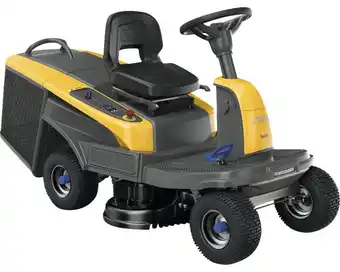 Hornbach Akku aufsitzmäher stiga swift 372e, inkl. 3x5ah/48v akkus, heckauswurf Angebot