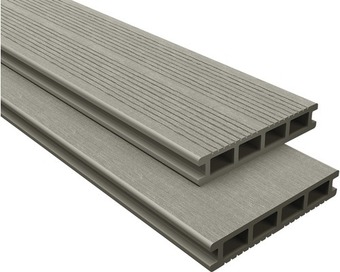 Hornbach Wpc terrassendiele grau 26x145x2200 mm Angebot