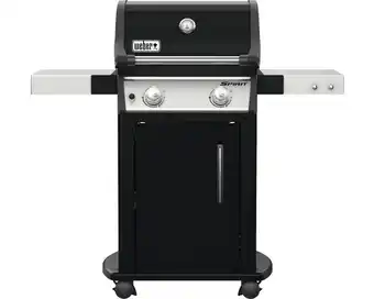 Hornbach Gasgriller weber spirit e-215 gbs schwarz mit 2 brenner, deckel emailliert, gbs-grillrost, deckelthermometer und aromaschiene Angebot