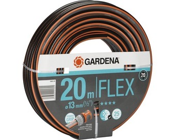 Hornbach Gartenschlauch gardena flex pvc 1/2 zoll 20 m schwarz-orange Angebot