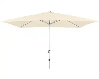 Hornbach Sonnenschirm kurbelschirm mittelstockschirm doppler polyester 180 g/m² natur Angebot