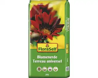 Hornbach Blumenerde floraself 20 l Angebot