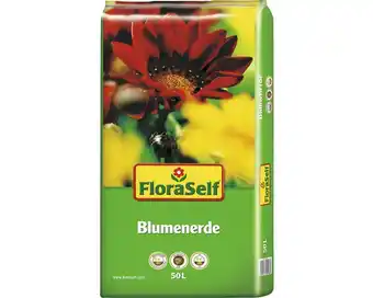 Hornbach Blumenerde floraself 50 l Angebot