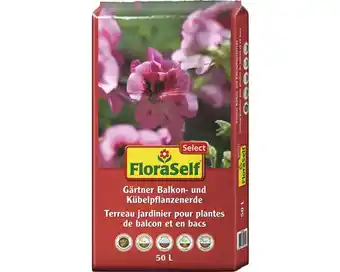 Hornbach Balkon- & kübelpflanzenerde floraself select 50 l Angebot