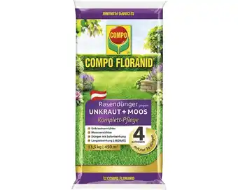 Hornbach Rasendünger compo gegen unkraut und moos 13,5 kg reg.nr. 3460-901 Angebot