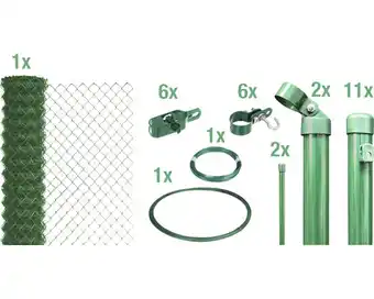 Hornbach 4-eckgeflecht set maschenweite 60 mm, 25 x 1,50m, grau, zum einbetonieren Angebot