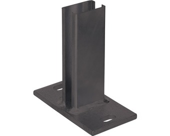 Hornbach Pfostenträger für doppelstabmatten-zaunpfosten, 60 x 40 mm, anthrazit Angebot